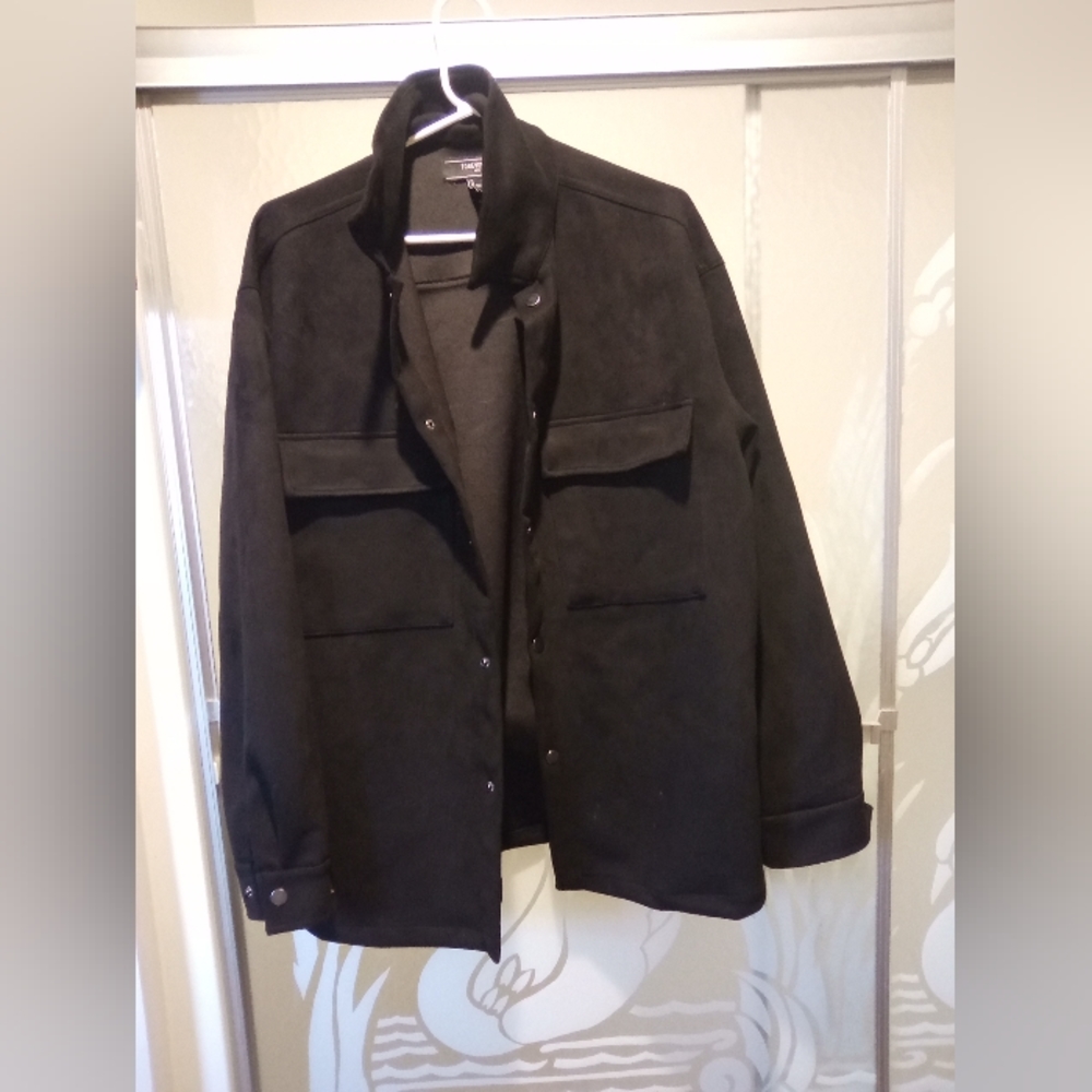 men's snap up jacket